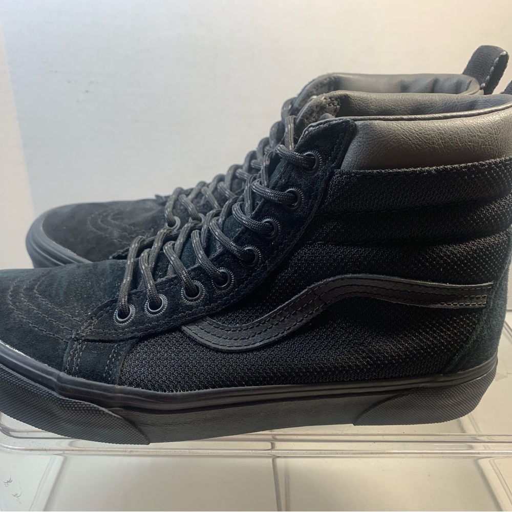 Vans Sk8-Himte Mountain Edition Solid Black Suede… - image 3